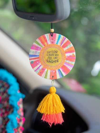 Car Air Freshener - Stay Close to People Who Feel Like Sunshine – Impulse  of Jasper