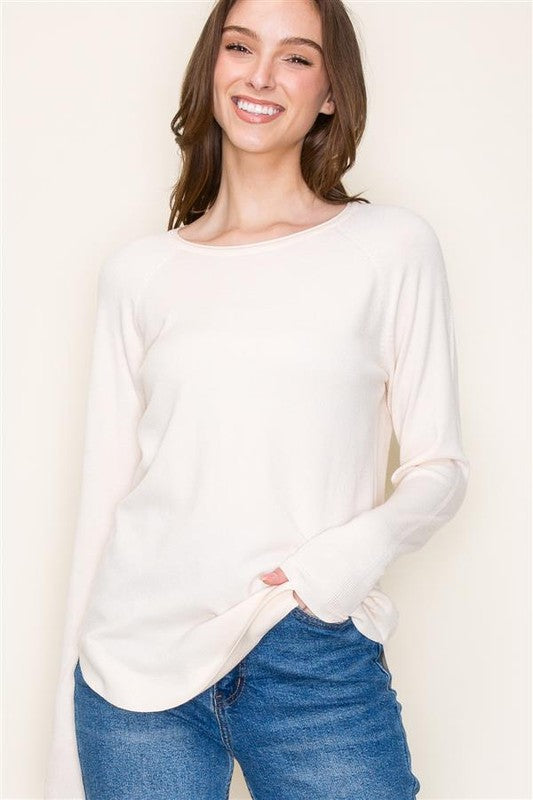 Just For Starters Sweater - Ivory