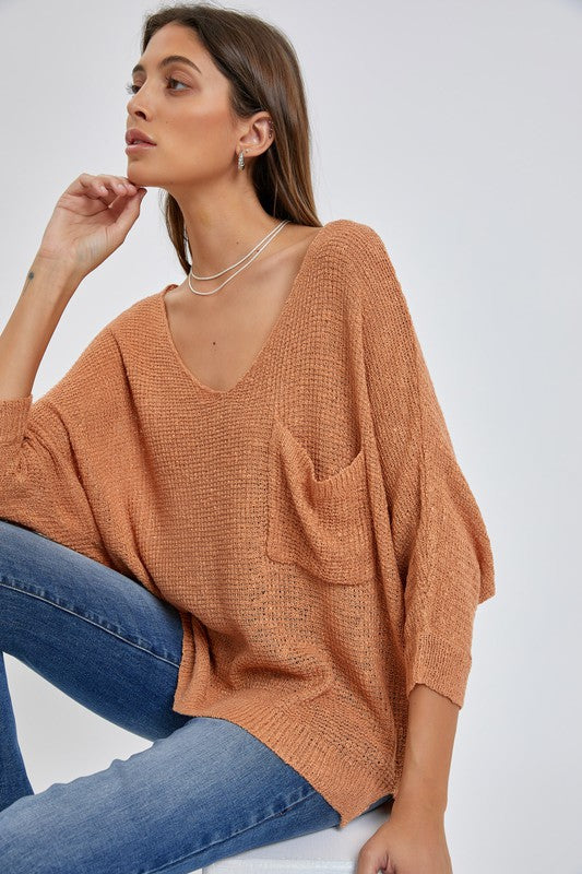 Just Daydreaming Sweater - Caramel