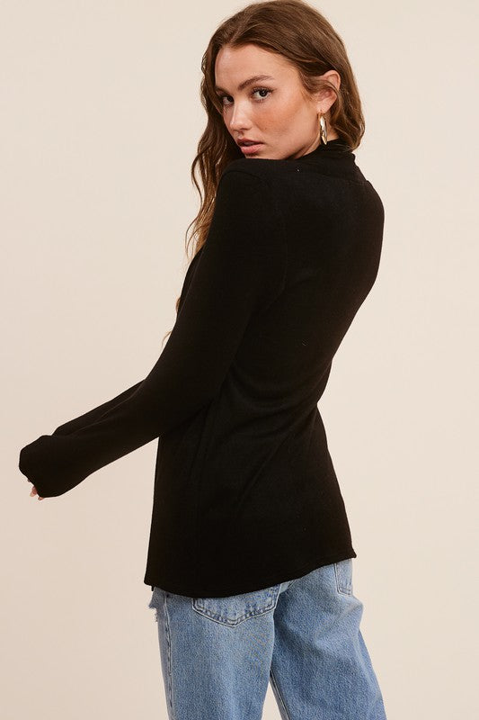 Out For the Day Cardigan - Black