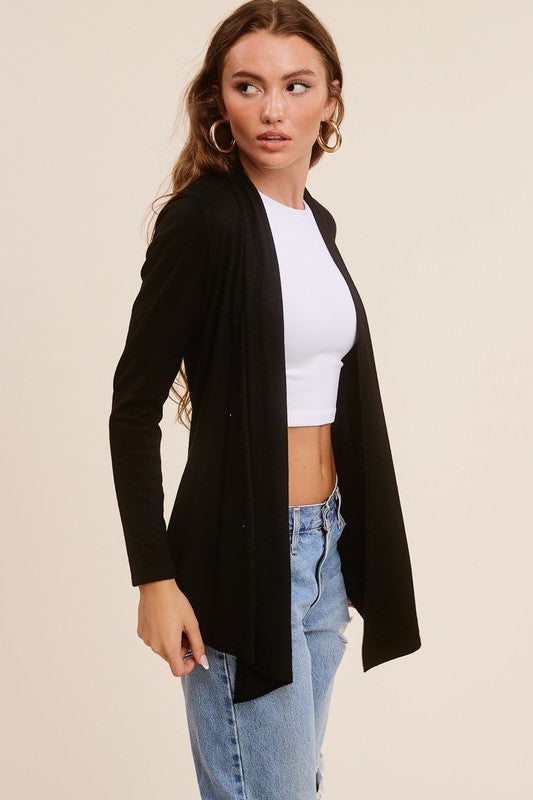 Out For the Day Cardigan - Black