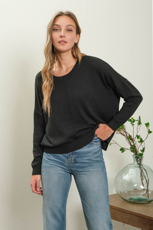 Extended Hours Sweater - Multiple Colors