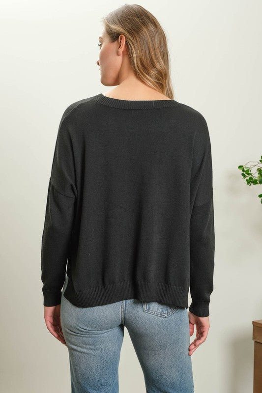 Extended Hours Sweater - Multiple Colors