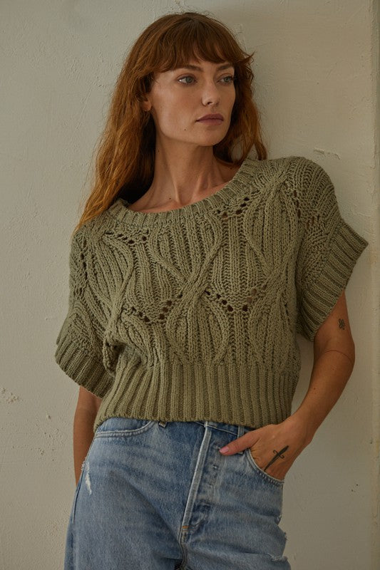 Cali Crochet Sweater - Multiple Colors