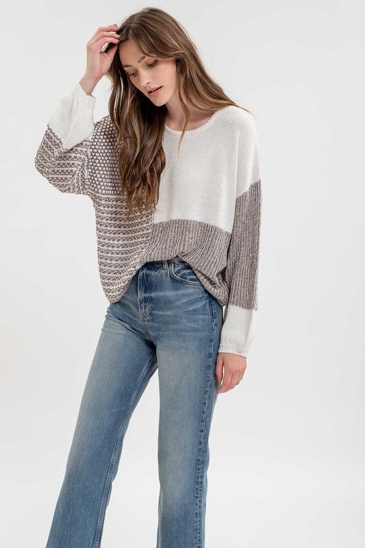 Off To A Good Start Sweater - Multiple Colors