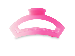 Teleties Open Hair Clip Medium - Pink Ombre