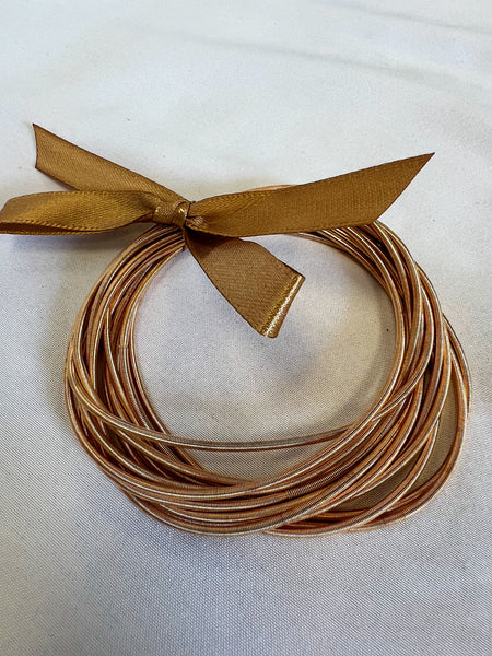 Cord Stacker Bracelet - Gold