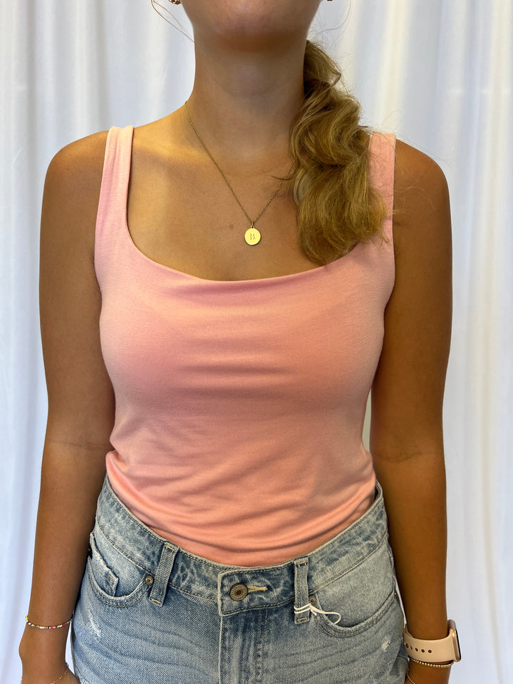 Over The Top Tank - Blush