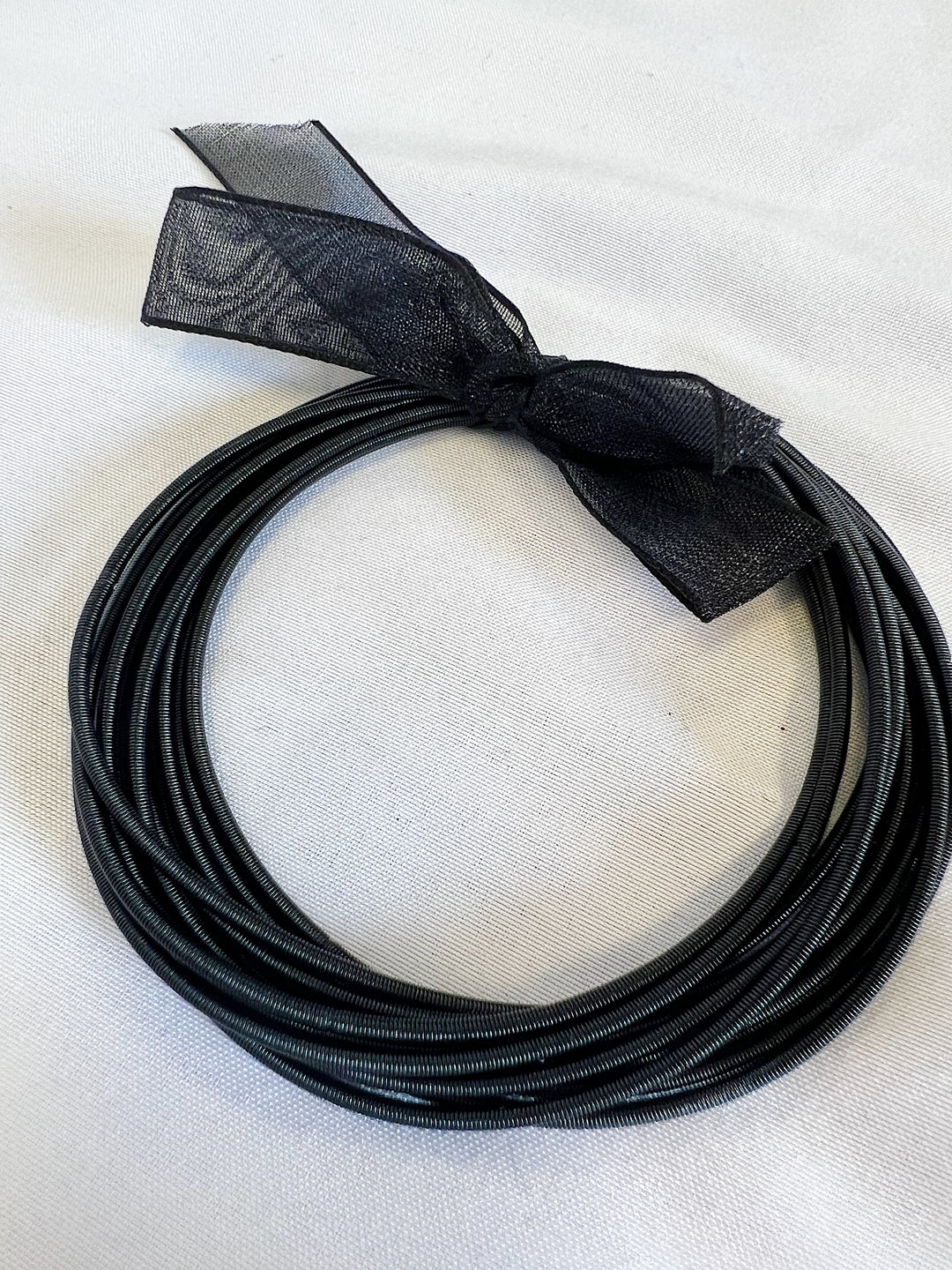 Cord Stacker Bracelet - Black