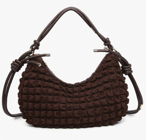 Nelly Quilted Shoulder Bag - Multiple Colors