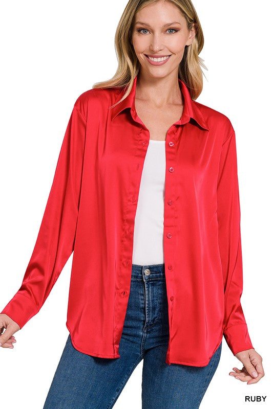 Never Leave You Behind Top Blouse - Multiple Colors