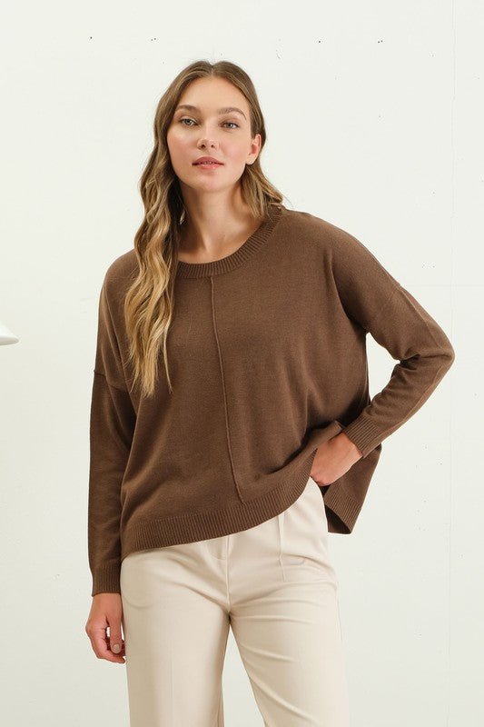 Extended Hours Sweater - Multiple Colors