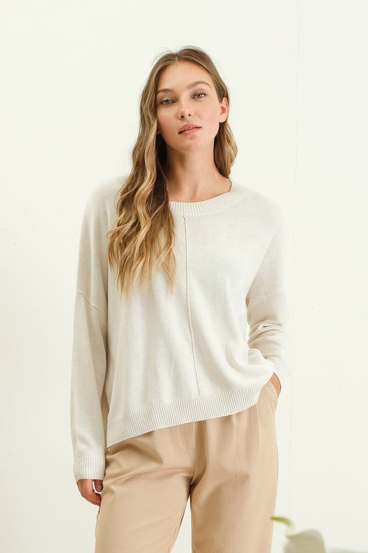 Extended Hours Sweater - Multiple Colors