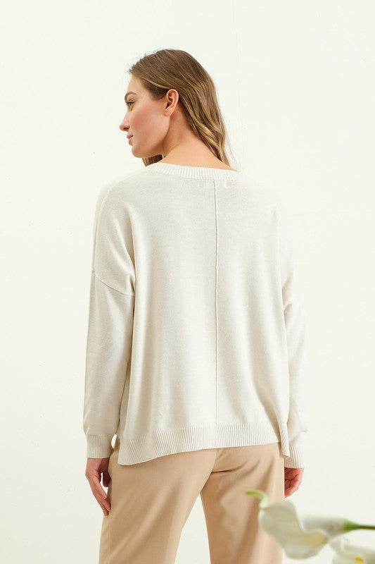 Extended Hours Sweater - Multiple Colors