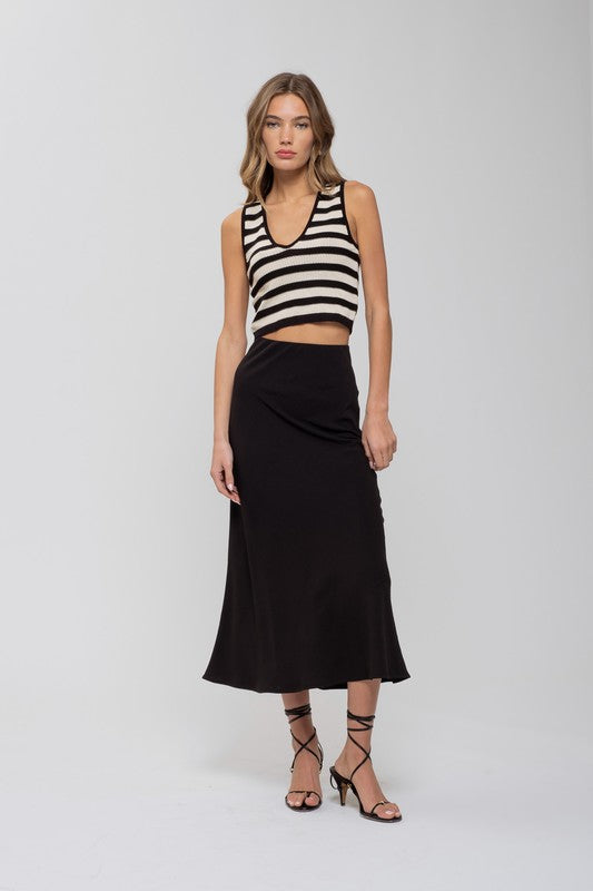 Lovely Day Midi Skirt - Multiple Colors