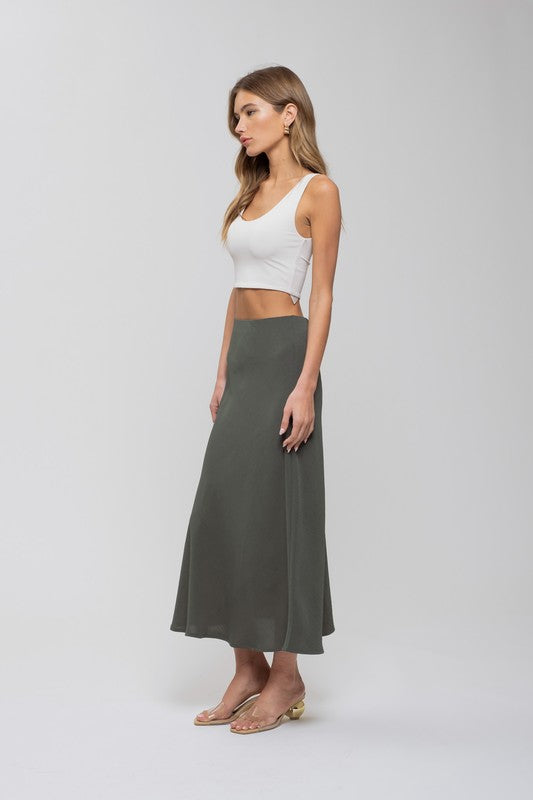 Lovely Day Midi Skirt - Multiple Colors