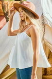 Go With The Flow Tank - Ivory