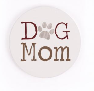 Single Car Coaster - Dog Mom