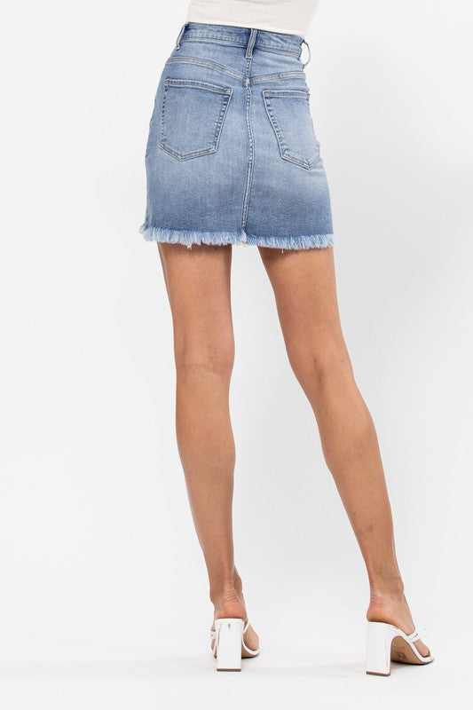 This is Awesome Jean Skirt - Medium