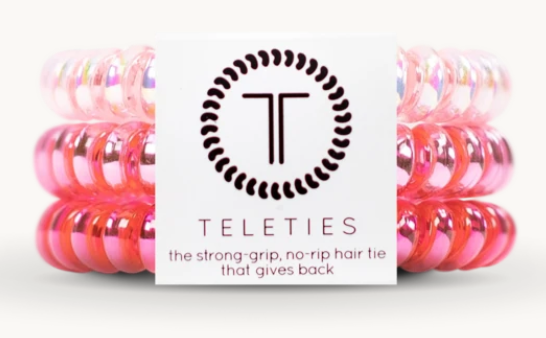 Teleties Small - Think Pink