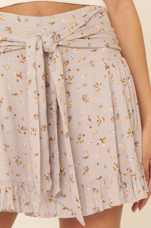 Confident Decisions Skirt - Lilac