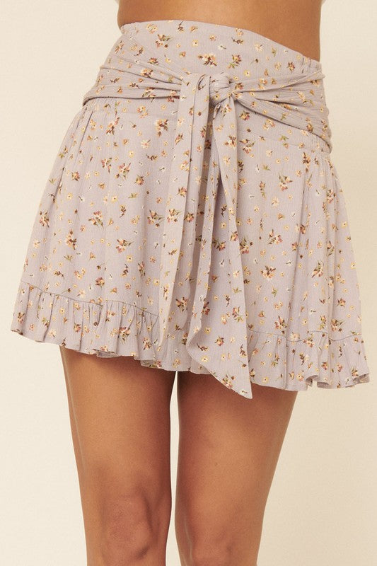 Confident Decisions Skirt - Lilac