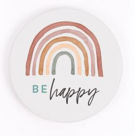 Single Car Coaster - Be Happy