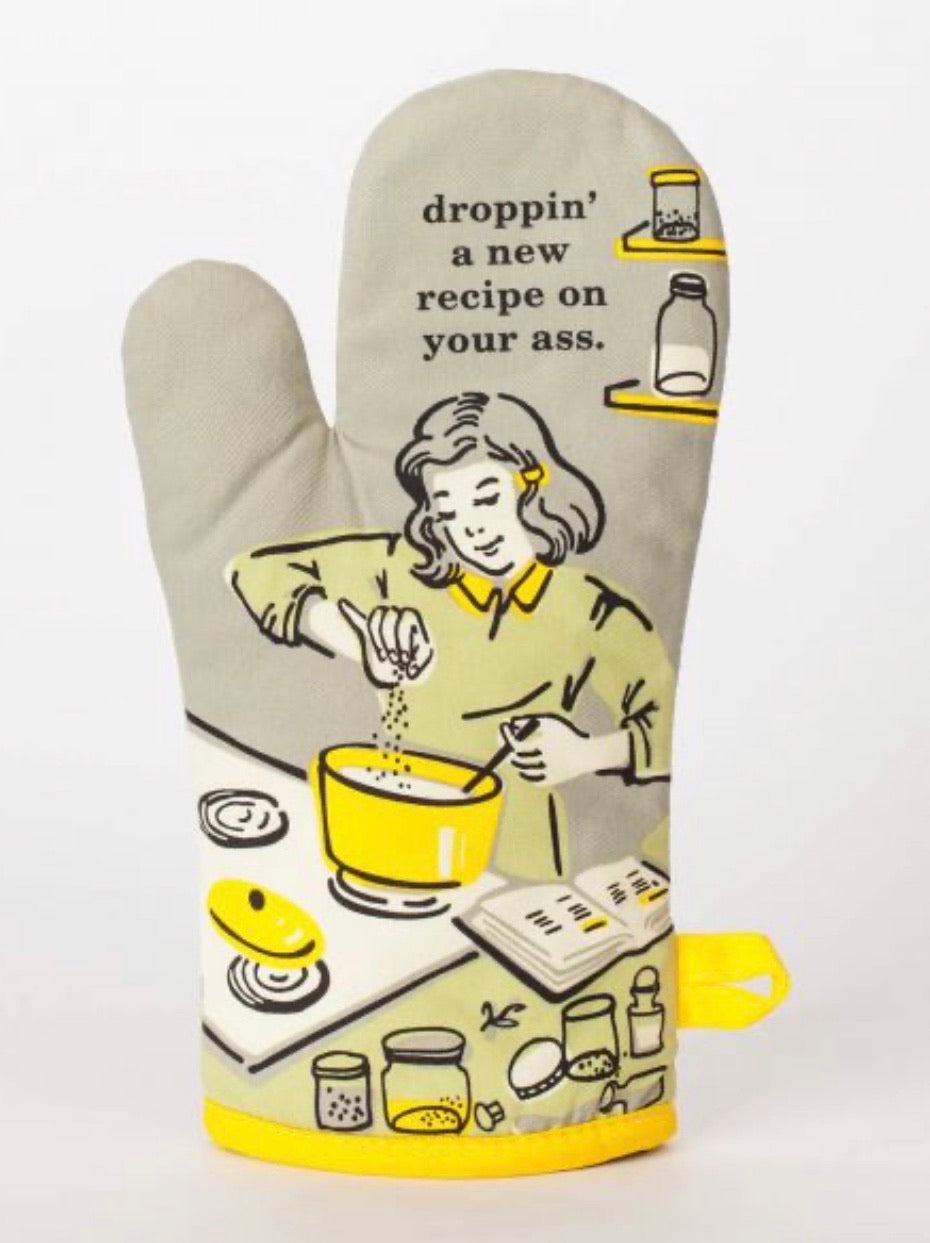 Droppin' A New Recipe Oven Mitt