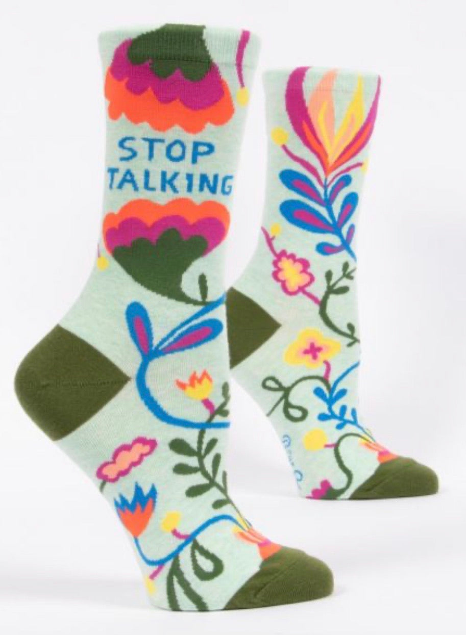 Stop Talking Women's Socks