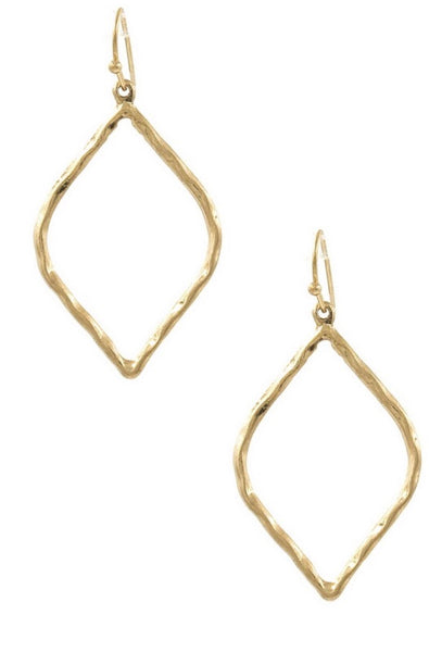 Raindrop Earrings - Gold