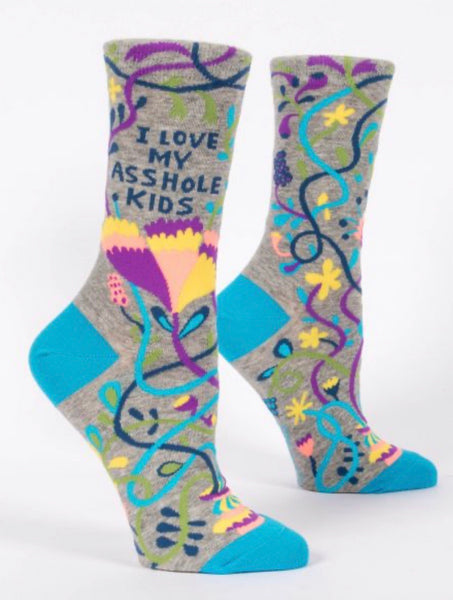 I Love My Asshole Kids Women's Socks