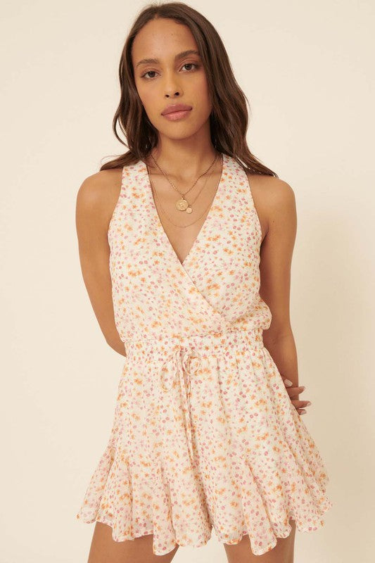 Can't Let You Go Romper - Cream