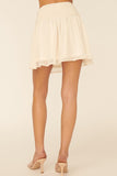 Getting Excited Skirt - Cream
